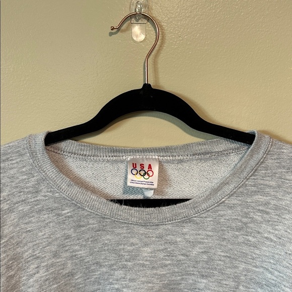 Vintage USA Open Gray Crewneck Sweater Size Large - Picture 3 of 8